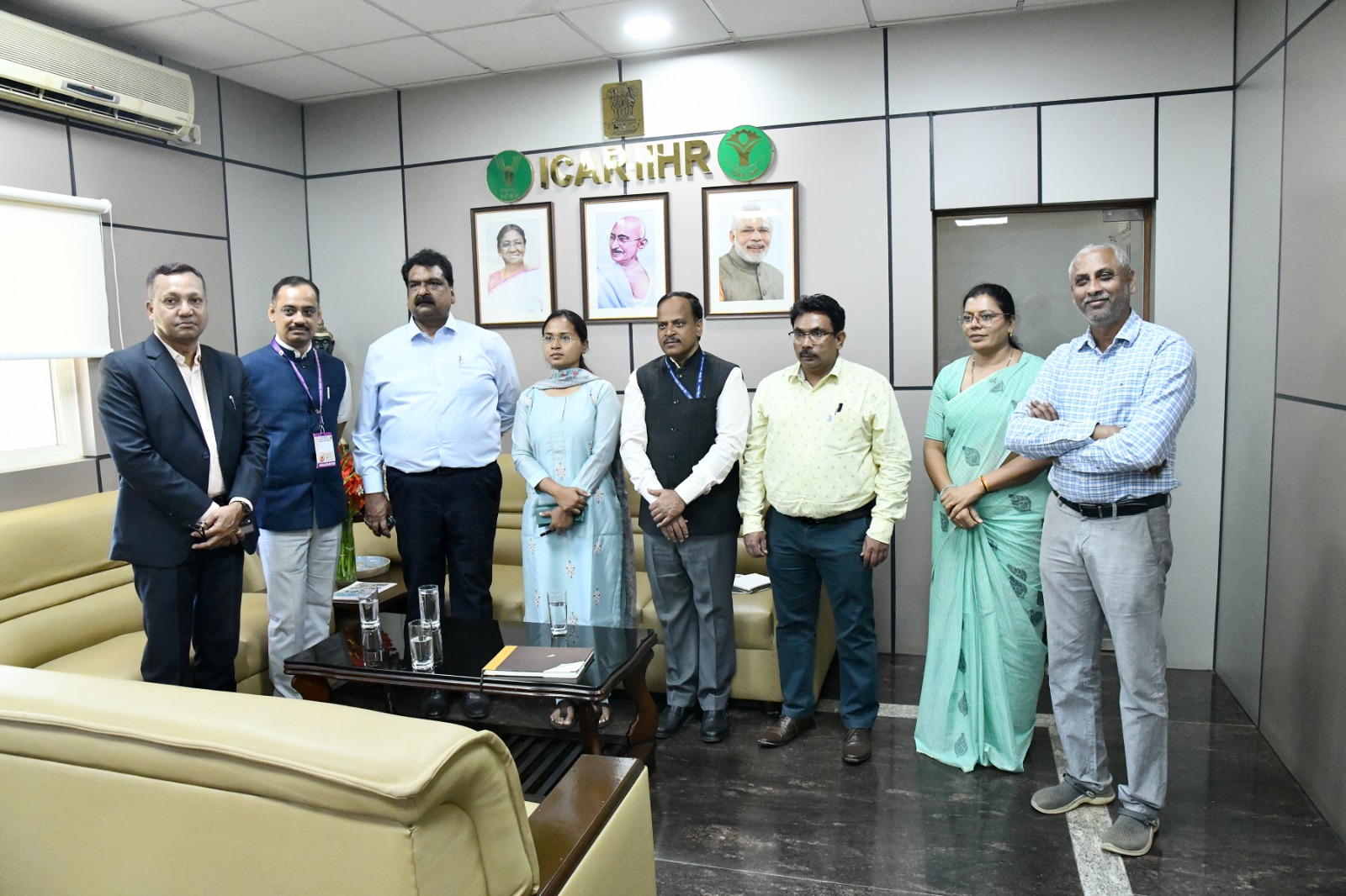 Jharkhand Minister of Agriculture Smt. Shilpi Neha Tirkey visits IIHR, Bengaluru