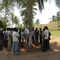 TRAINING PROGRAMEE ON COCONUT CLIMBING AND PLANT PROTECTION MEASURES
