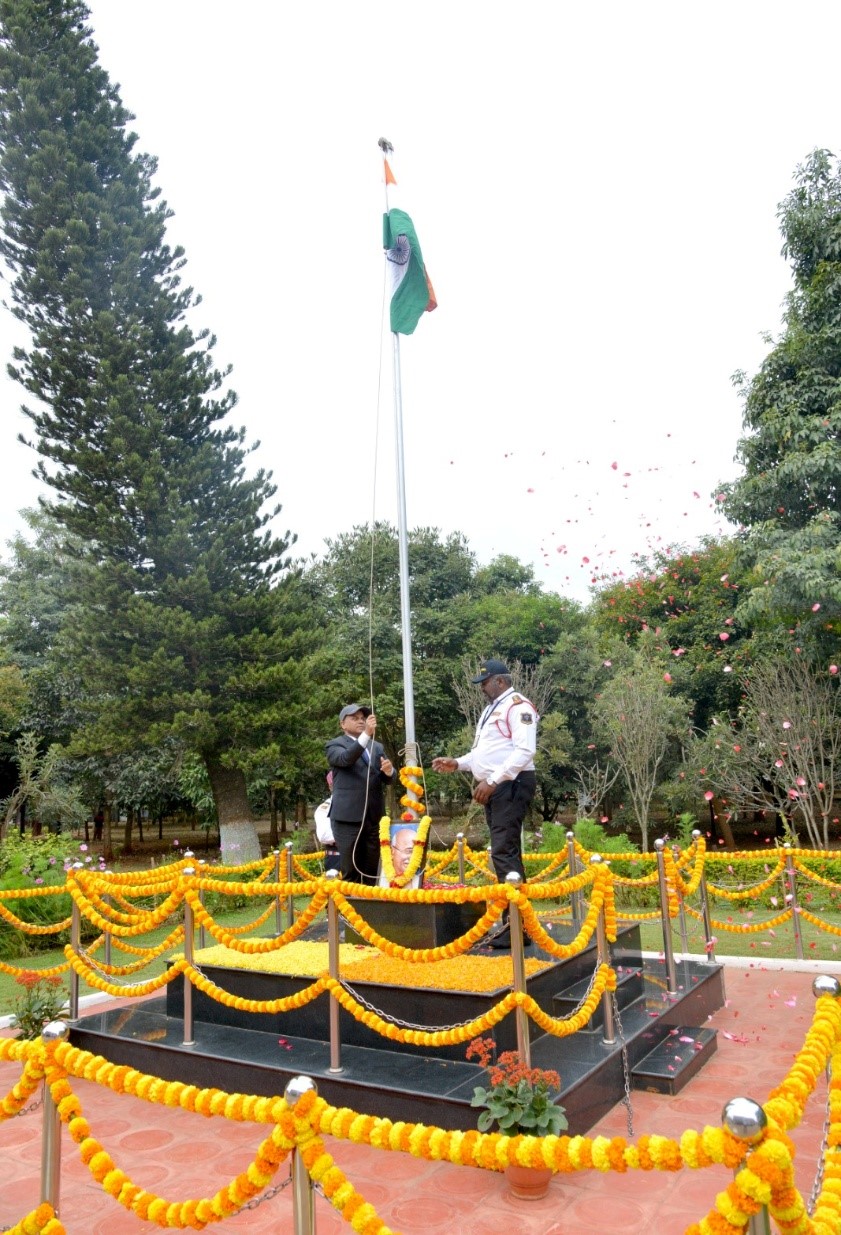ICAR-IIHR celebrates the 77th Republic Day