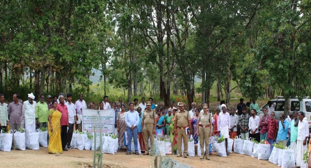 Capacity building programme and input distribution for tribal farmers of Hasanaur, Tamil Nadu on 11 September 2026