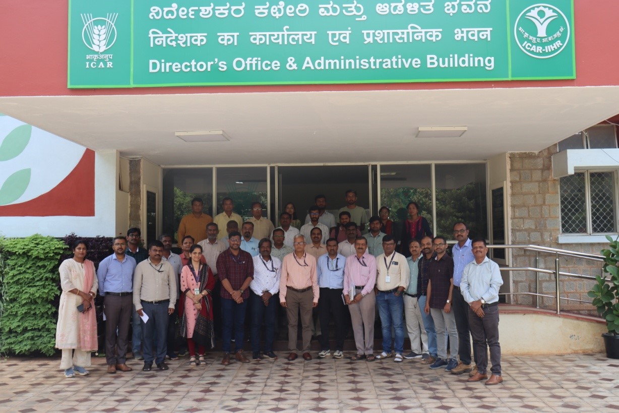 Entrepreneurship Development Programme on Commercial Breeding of Chilli and Capsicum organized by ABI, ICAR–IIHR on 30.9.2024