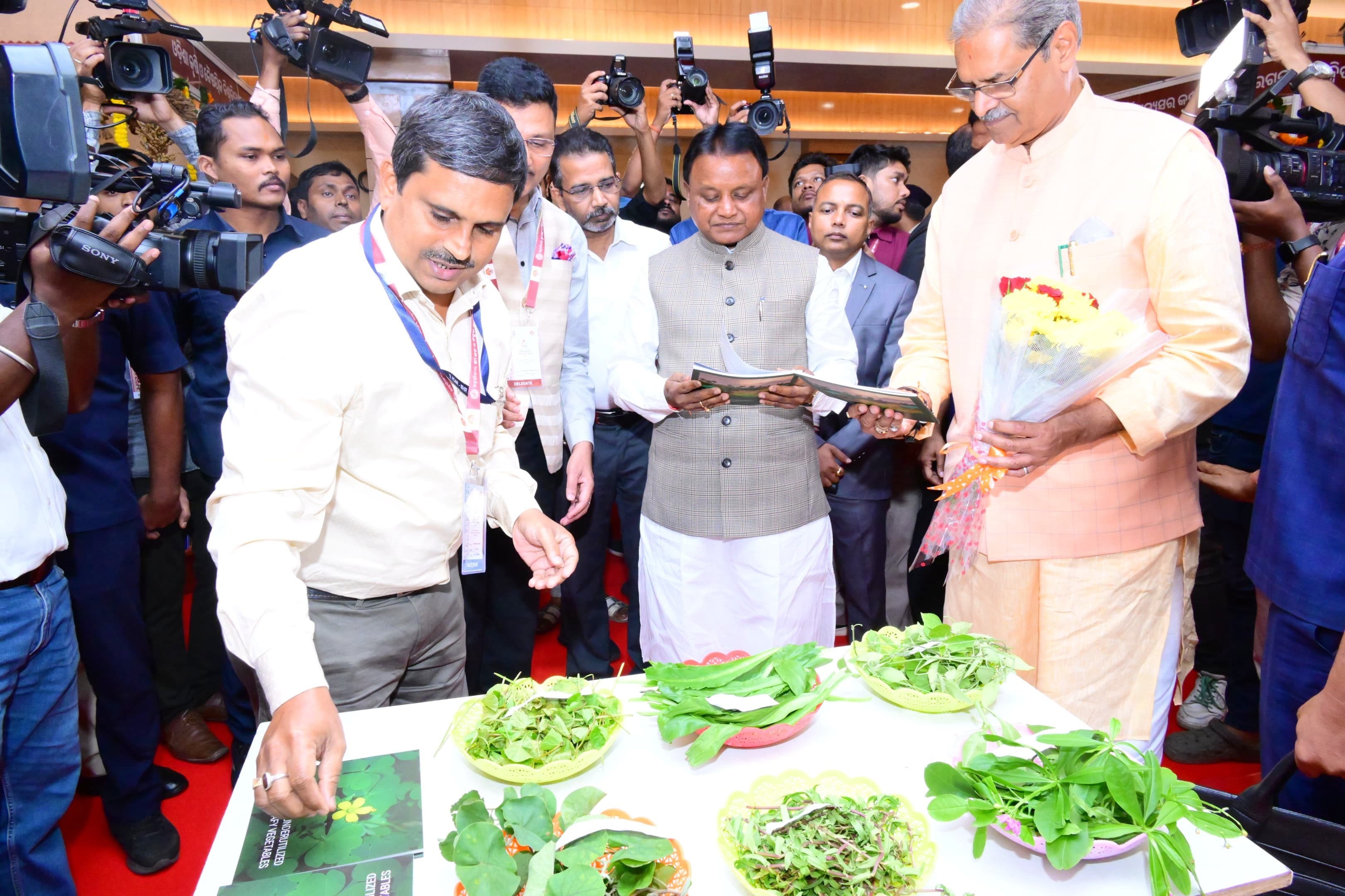 Central Horticultural Experiment Station participated in exhibition during the “International Symposium on Shree Anna & Forgotten Foods(ISSFF-2024)”