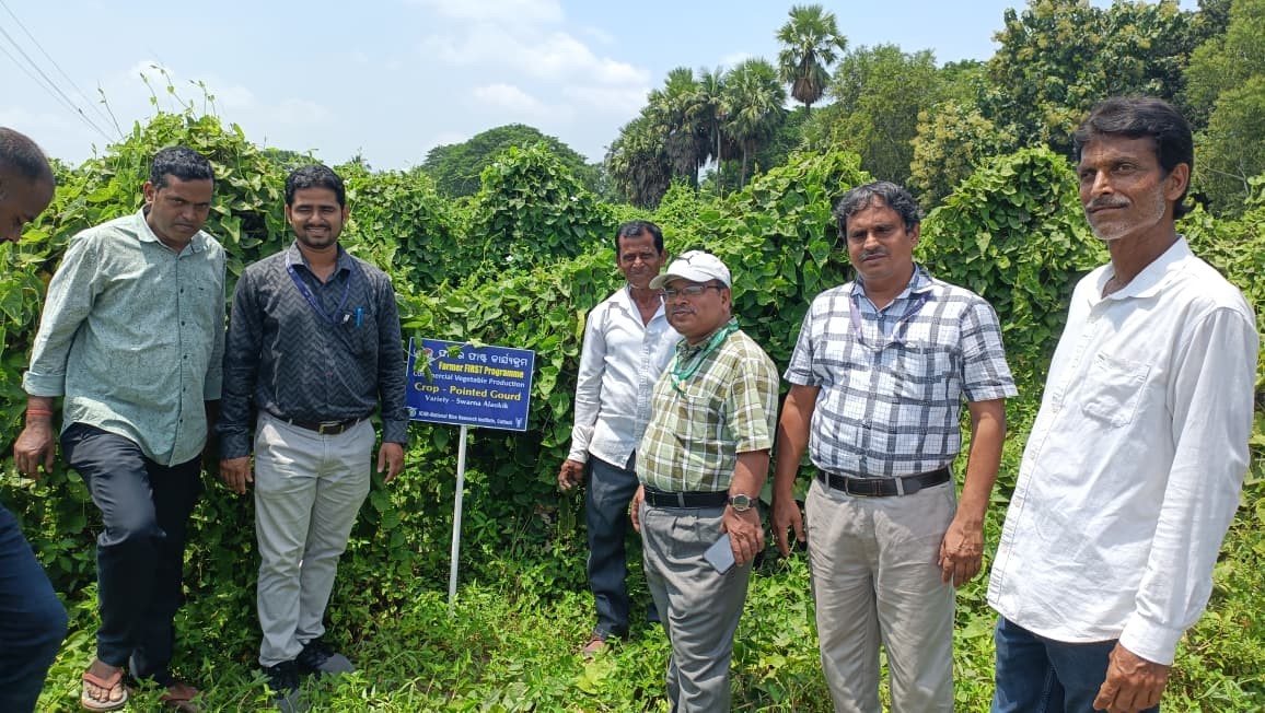 ICAR – IIHR – CHES, Bhubaneswar organizes Training Program on ‘Improved Fruit and Vegetable Production’ at Gopinathpur Village, Cuttack 10 September, 2025