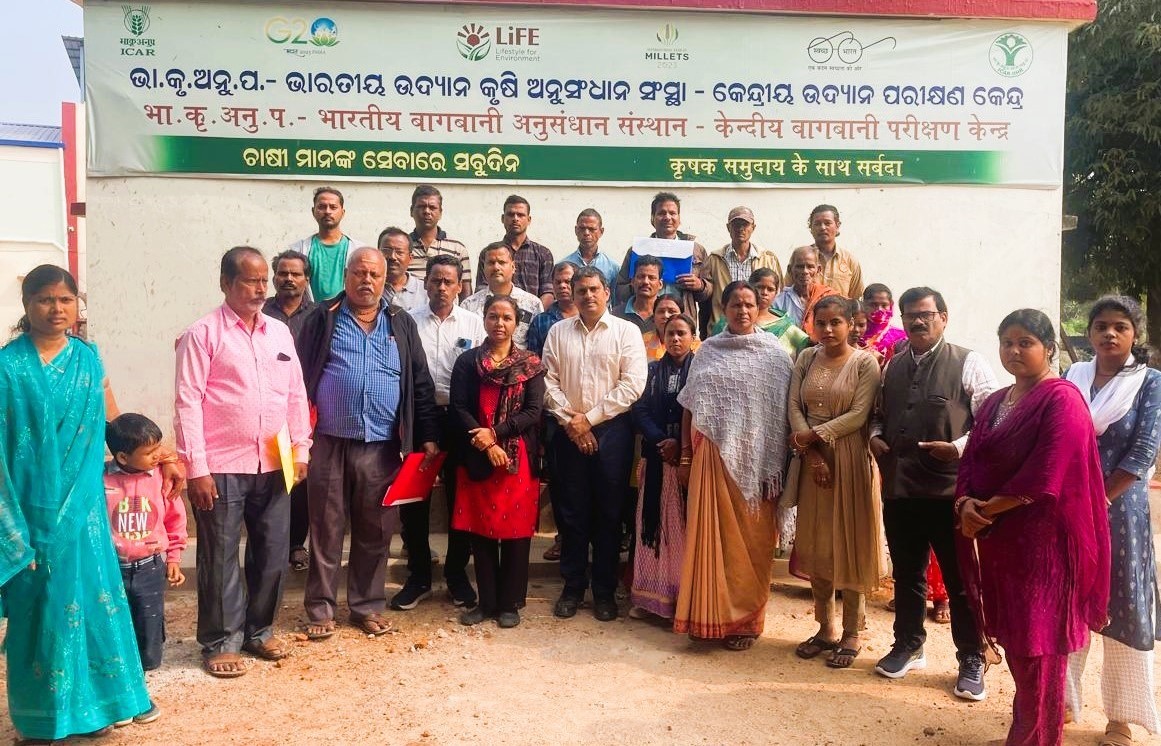 Training on “Quality Planting Material Production in dragon fruit” organized by CHES (ICAR-IIHR), Bhubaneswar on 31.12. 2024